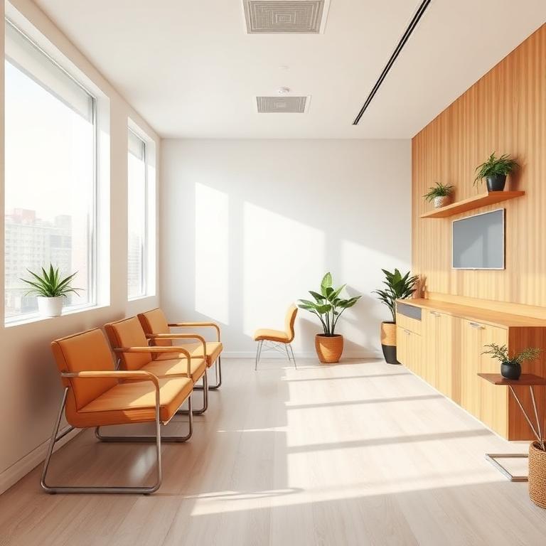 Dental clinic — bright, clean, friendly